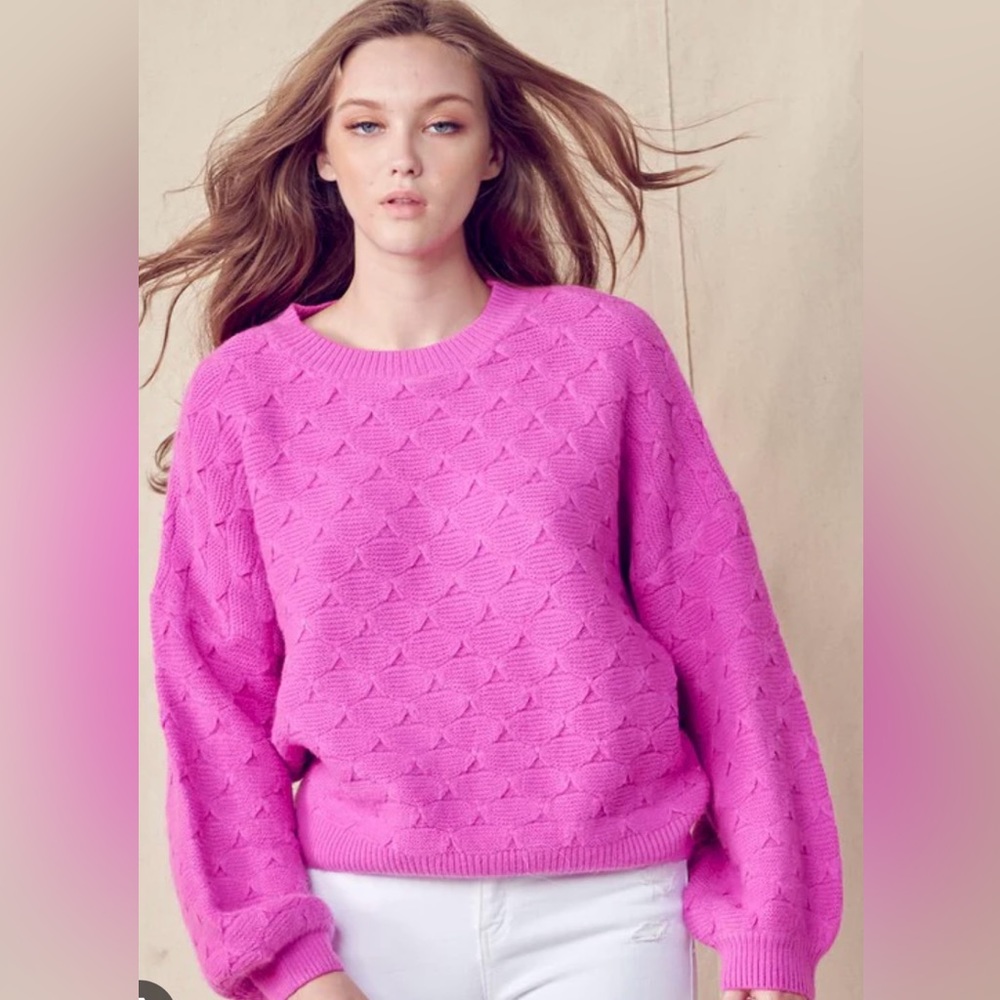 &Merci Drop Shoulder Sweater